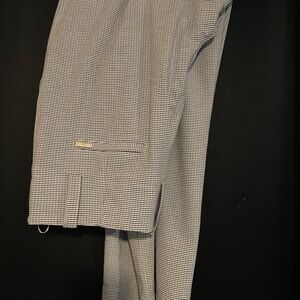 Calvin Klein Gray Checkered Pants